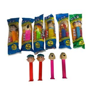 Lot of 10 Pez Dispensers 4 Used 6 New